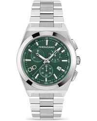 Ferragamo - Vega Upper East Chrono 40Mm Watch - Lyst
