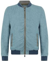 Moorer - Padded Zip Jacket - Lyst