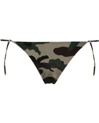 Vetements - Camouflage-Print Bikini Bottoms - Lyst