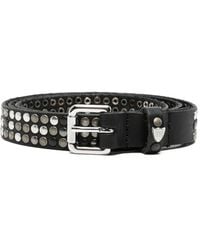 HTC - Studded Leather Belt - Lyst