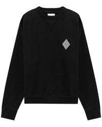 AMISH - Logo-Patch Sweatshirt - Lyst