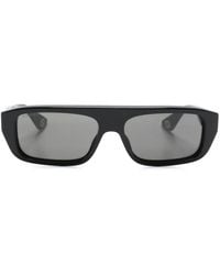 Gucci - Rectangle-Frame Tinted Sunglasses - Lyst