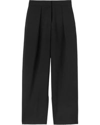 Jil Sander - Hose Aus Wolle - Lyst
