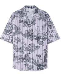 Versace - Printed Shirt - Lyst