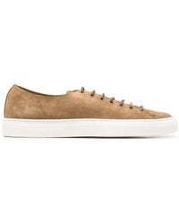 Buttero - Suede Lace-Up Trainers - Lyst