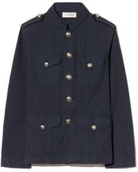 Nili Lotan - Raymond Button-Up Jacket - Lyst