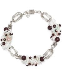 Tory Burch - Large Runway Beaded Necklace - Lyst