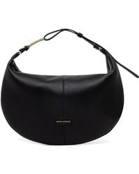 ARMANI EXCHANGE - Logo-Plaque Crescent Tote Bag - Lyst