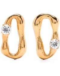 forte_forte - Strass Sculpture Earrings - Lyst