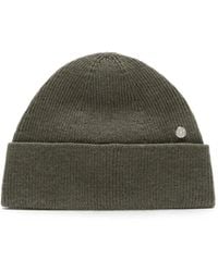 Acne Studios - Wool Beanie With Rivet - Lyst