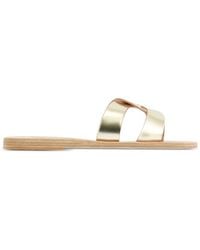 Ancient Greek Sandals - Desmos Crossover Leather Sandals - Lyst