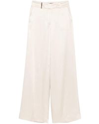 Peserico - Hose mit weitem Bein - Lyst