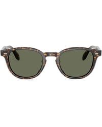 Oliver Peoples - Tortoise-Shell Sunglasses - Lyst