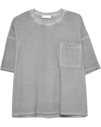 Roberto Collina - Camiseta Con Bolsillo De Parche - Lyst