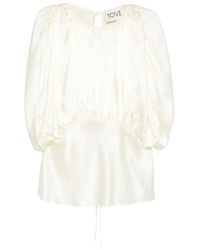 TOVE - Peta Ruched Blouse - Lyst