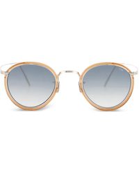 Eyevan 7285 - Lunettes De Soleil 717E À Monture Ovale - Lyst