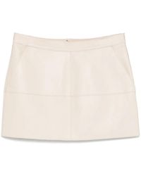 P.A.R.O.S.H. - Falda corta lisa - Lyst
