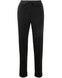 P.A.R.O.S.H. - Drawstring Straight-Leg Trousers - Lyst