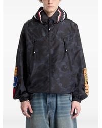 A Bathing Ape - Shark Reflective Ripstop Zip-Fastening Jacket - Lyst