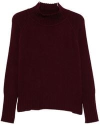 Be You - Ribbed-Knit High-Neck Sweater - Lyst