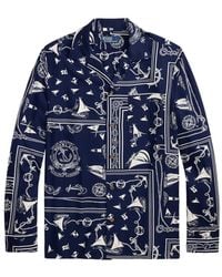 Polo Ralph Lauren - Nautical-Print Bandana-Patchwork Shirt - Lyst