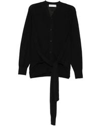Toga - High-Gauge Knitted Cardigan - Lyst