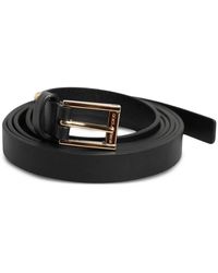 Dolce & Gabbana - Buckle-Fastening Leather Belt - Lyst