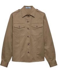 Prada - Chino Shirt - Lyst