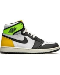 Nike - Air 1 Retro High Og "Volt" Sneakers - Lyst