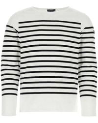 Saint James - Stripe-Print Jumper - Lyst
