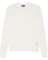 Etro - Pullover Mit Logo-Schild - Lyst