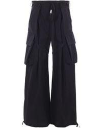 Ann Demeulemeester - Broek Met Cargo Zak - Lyst
