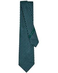 Ferragamo - Graphic-Print Jacquard Tie - Lyst
