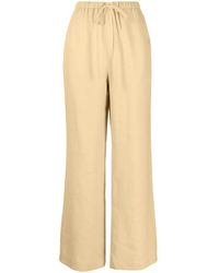 Nanushka - Drawstring -Waist Linen Trousers - Lyst