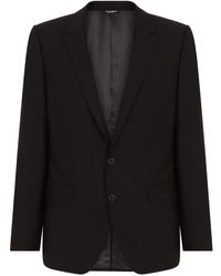 Dolce & Gabbana - Single-breasted Wool-silk Suit - Lyst