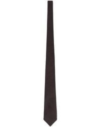 Fursac - Geometric-Pattern Silk Tie - Lyst