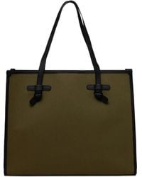 MARCELLA CLUB - Marcella Leather-Trimmed Tote Bag - Lyst