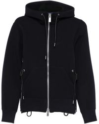 Sacai - Zip Top Hoodie - Lyst