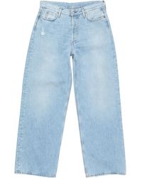 Acne Studios - Logo-Patch Jeans - Lyst