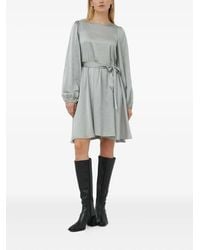 Bruuns Bazaar - Abito Con Maniche A Palloncino E Cintura - Lyst