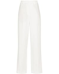 Brunello Cucinelli - Cotton Pleated Trousers - Lyst