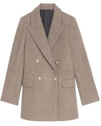 Zadig & Voltaire - Doppelreihiger Miew Mantel - Lyst