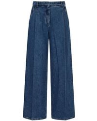 N°21 - Button-Fastening Wide Leg Jeans - Lyst