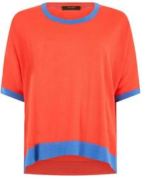 Moorer - Trim Crew-Neck T-Shirt - Lyst