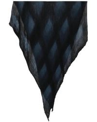 Botto Giuseppe - Sciarpa A Rombi - Lyst
