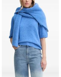 Gestuz - Maglione A Coste A Collo Alto - Lyst