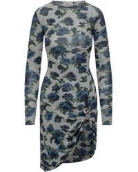 Coperni - Floral Knot Midi Dress - Lyst