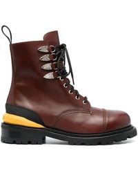 Toga Virilis - Leather Ankle Boots - Lyst