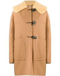 Marni Houtje Touwtje Jas - Naturel