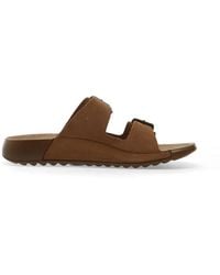 Ecco - Cozmo Double-Strap Sandals - Lyst